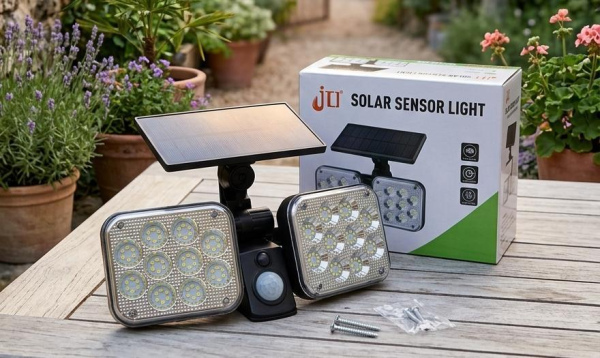 Luz Solar 120SMD Dual Direccional Impermeable